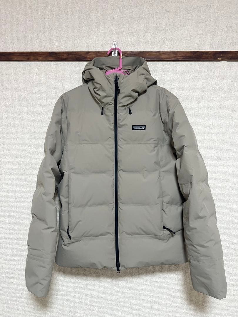 patagoniaダウンジャクソン・グレイシャー・ジャケットフード付きS メンズ