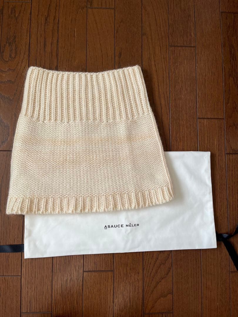 ASAUCE MELER スヌードEcru