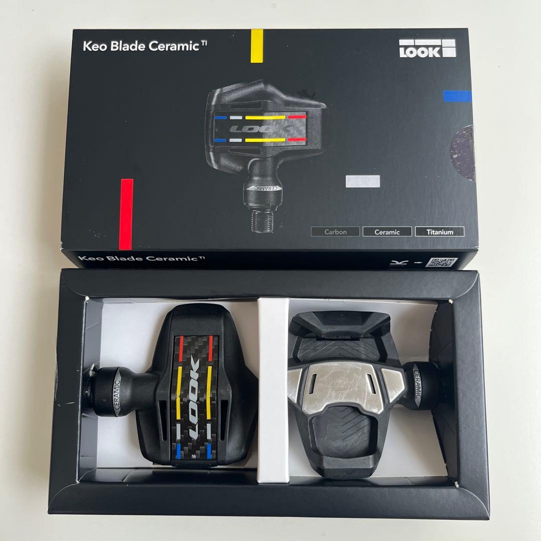 LOOK Keo Blade Ceramic TI ペダル (クリート付き)
