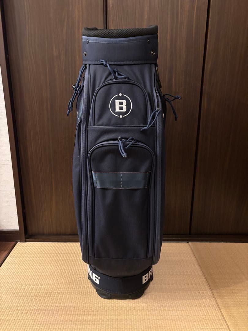 ブリーフィングキャディバッグ　CR-5 #02 ゴルフバッグ ネイビー