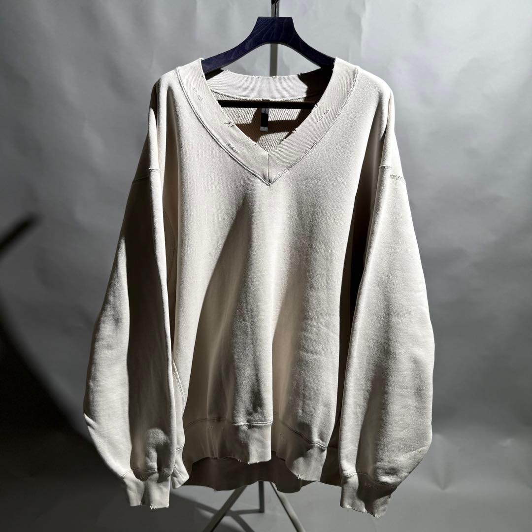 トップス KAZUYUKIKUMAGAI BIG SWEAT size3 GRAY