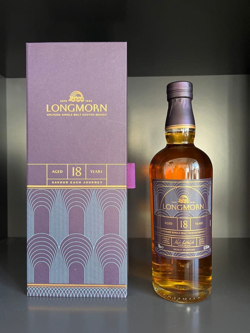 LONGMORN 18 YEARS シングルモルトウイスキー 750ml