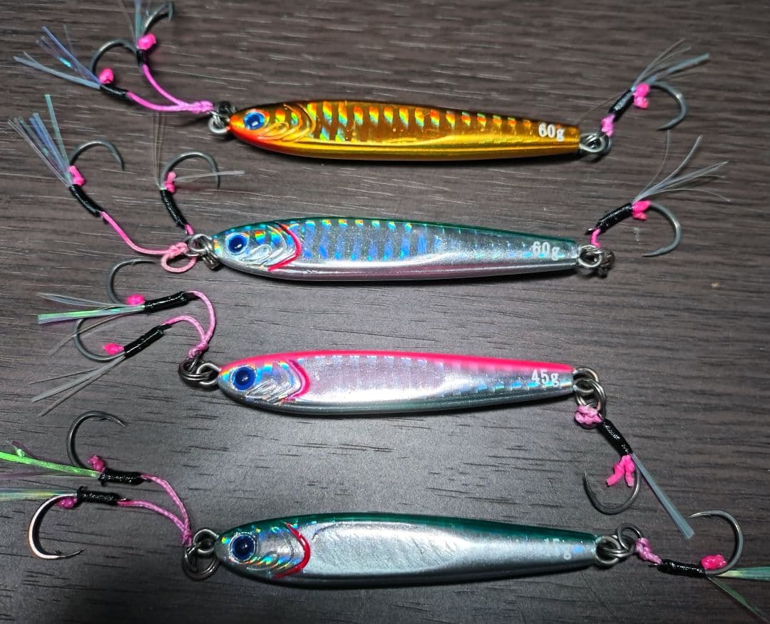 【未使用】メタルジグまとめ売り(ケース付)