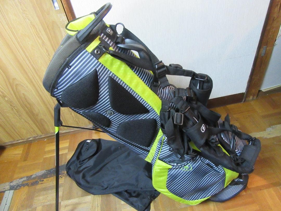 ★☆★豪華★ヘッドカバー付き★OGIO★GROM★14分割★グレー/ライム★☆★