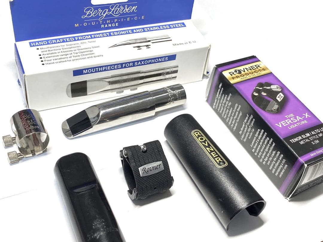 ベルグラーセン テナーサックスマウスピース ＋ Rovner リガチャー