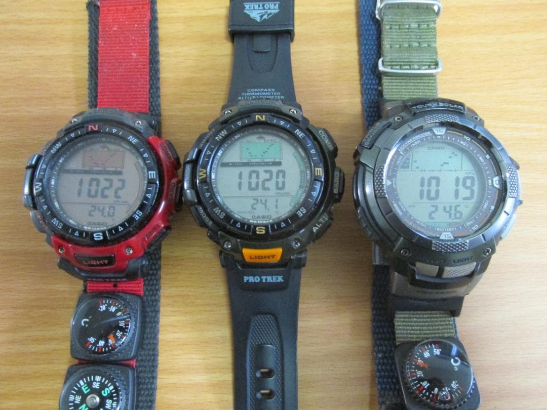 【動作良好】プロトレック　PRG-40 ㉒ アーミーグリーン