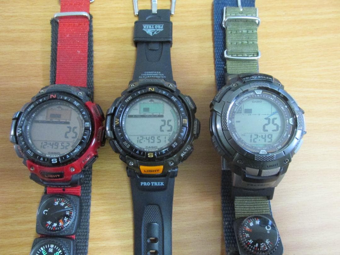 【動作良好】プロトレック　PRG-40 ㉒ アーミーグリーン