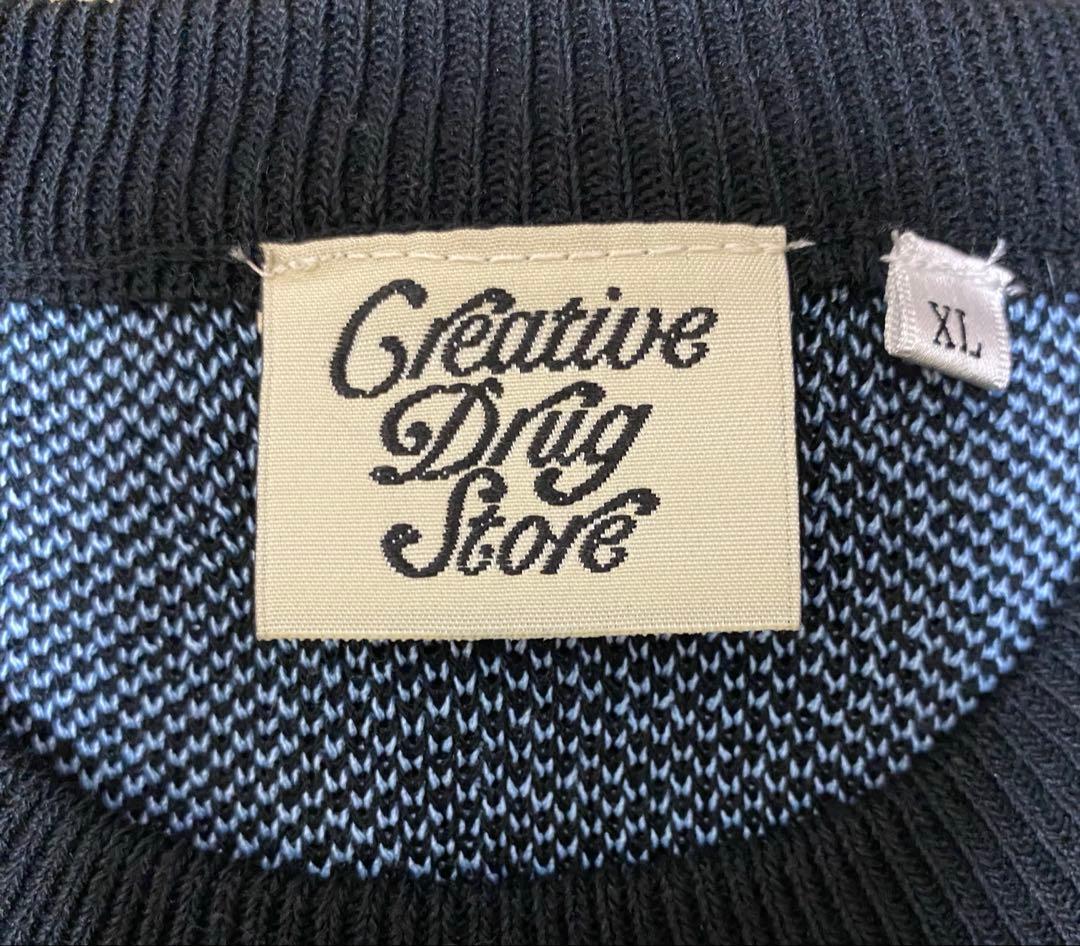 creative drug store × verdy ニット