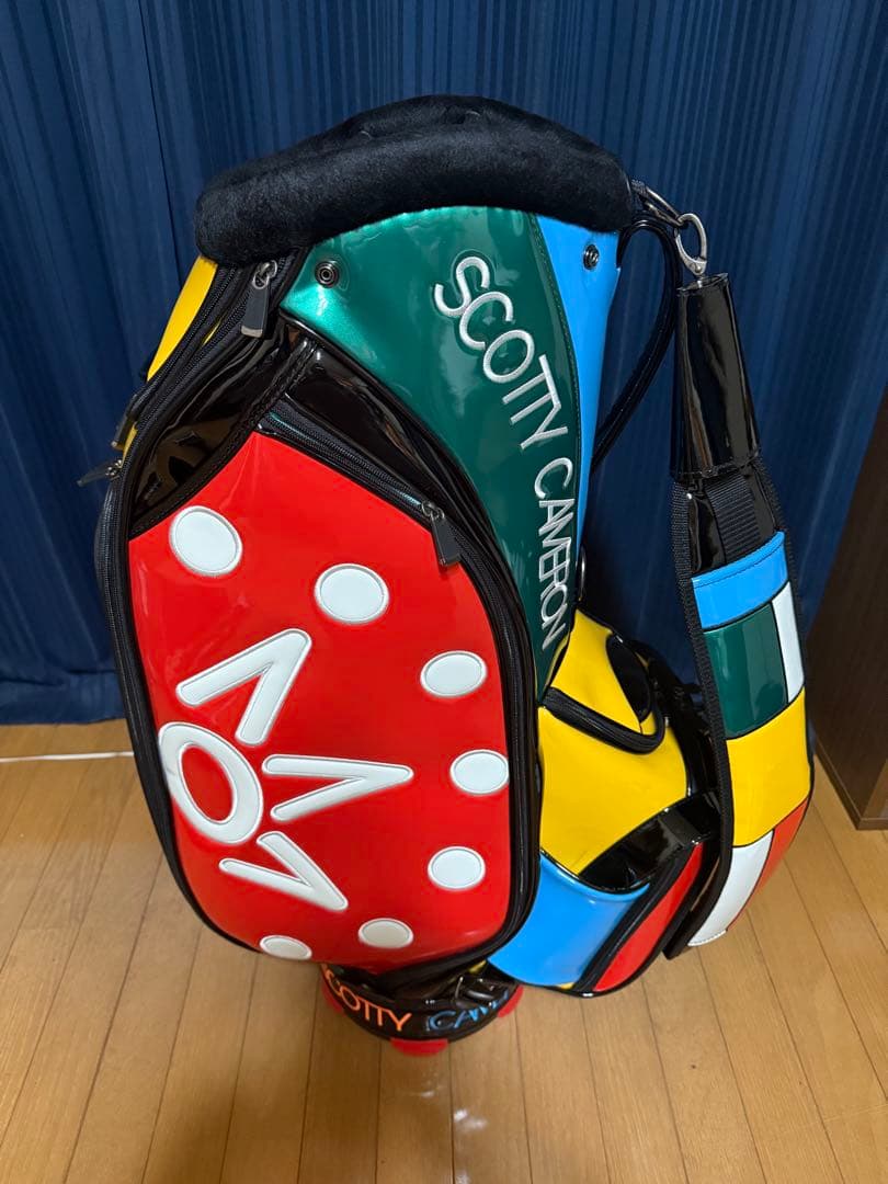 限定【スコッティキャメロン／タイトリスト キャディーバッグ】 キャディバッグ