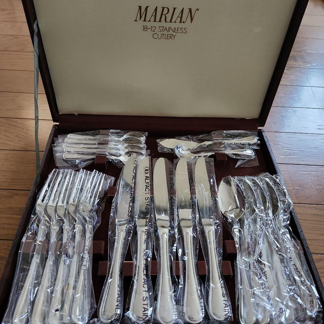 こばちい【値下げ】MARIAN ステンレス カトラリーセット 22点