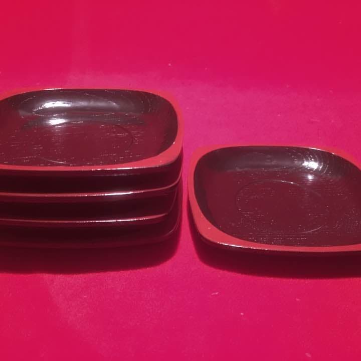 A43平安象彦製茶托５枚入り