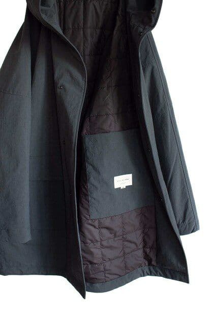 Still by hand フードコート 黒 46 24AW 美品