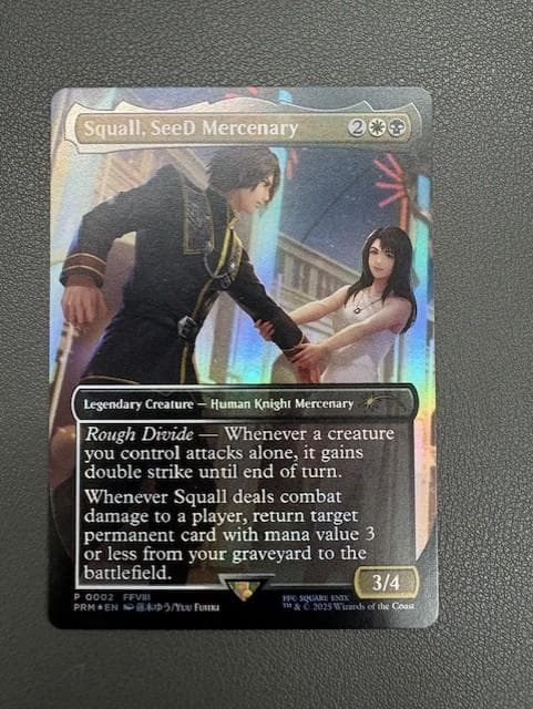 SeeDの傭兵、スコール　英語　プロモ