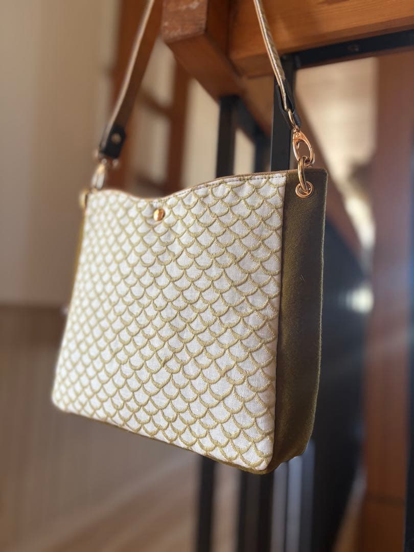 再販▫︎ミナペルホネン▫︎ハンドメイド▫︎pitaサンドbag