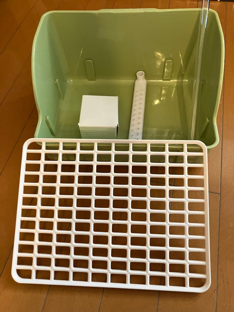 鳥用品 グリーンバスケット