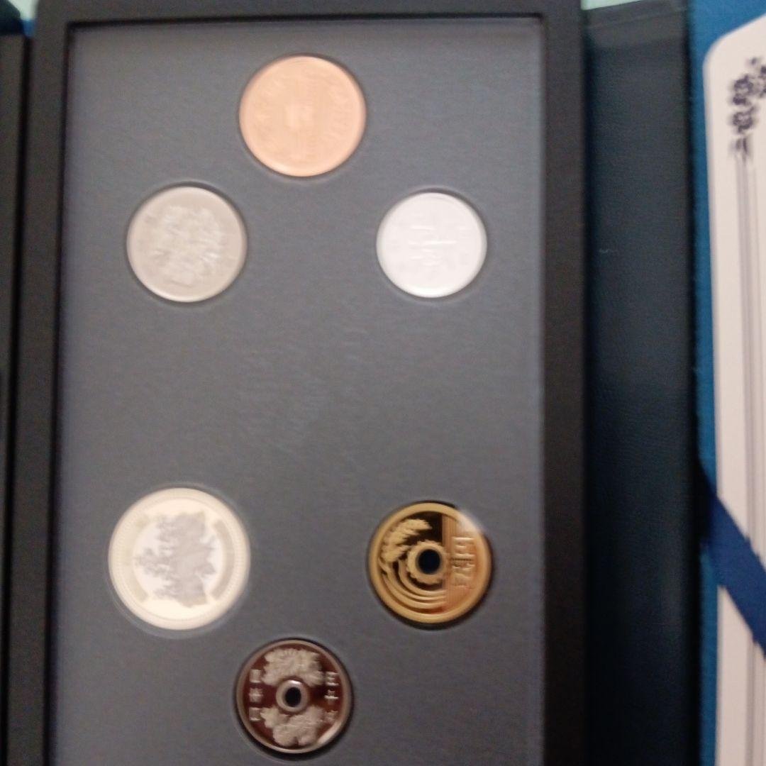 2022〜2024年、プルーフ貨幣セット３点 【銘板なし】