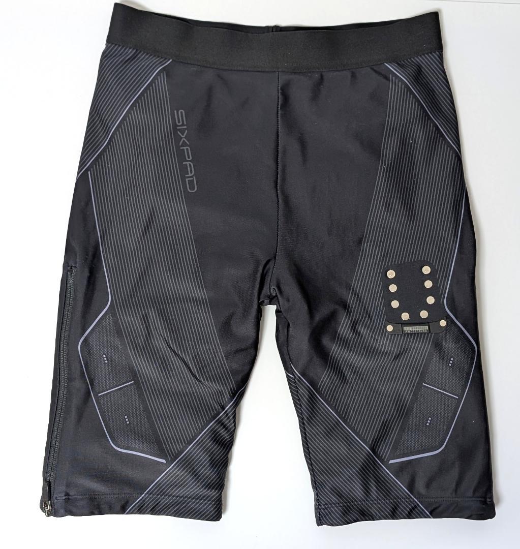 【2点セット】SIXPADパワースーツ ヒップ＆レッグMen L＆コアベルトM