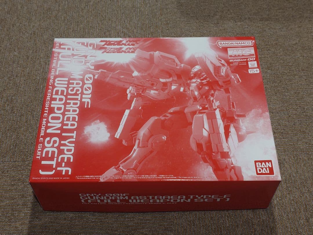 ガンダム　MGガンダムアストレアTYPE-F　以下３点セット