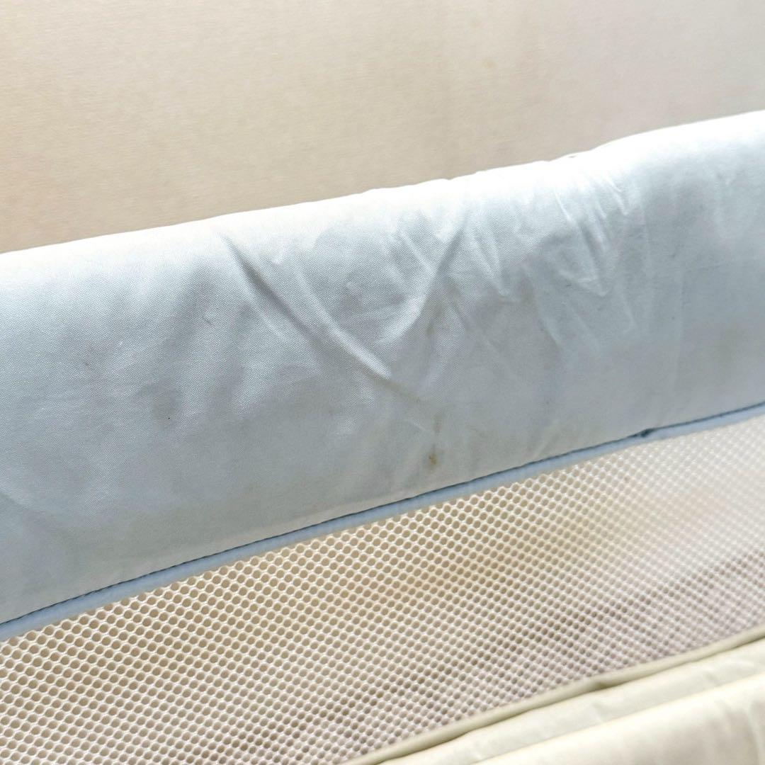 アップリカ　ココネルエアーAB ホワイトグレー Aprica ベビーベッド