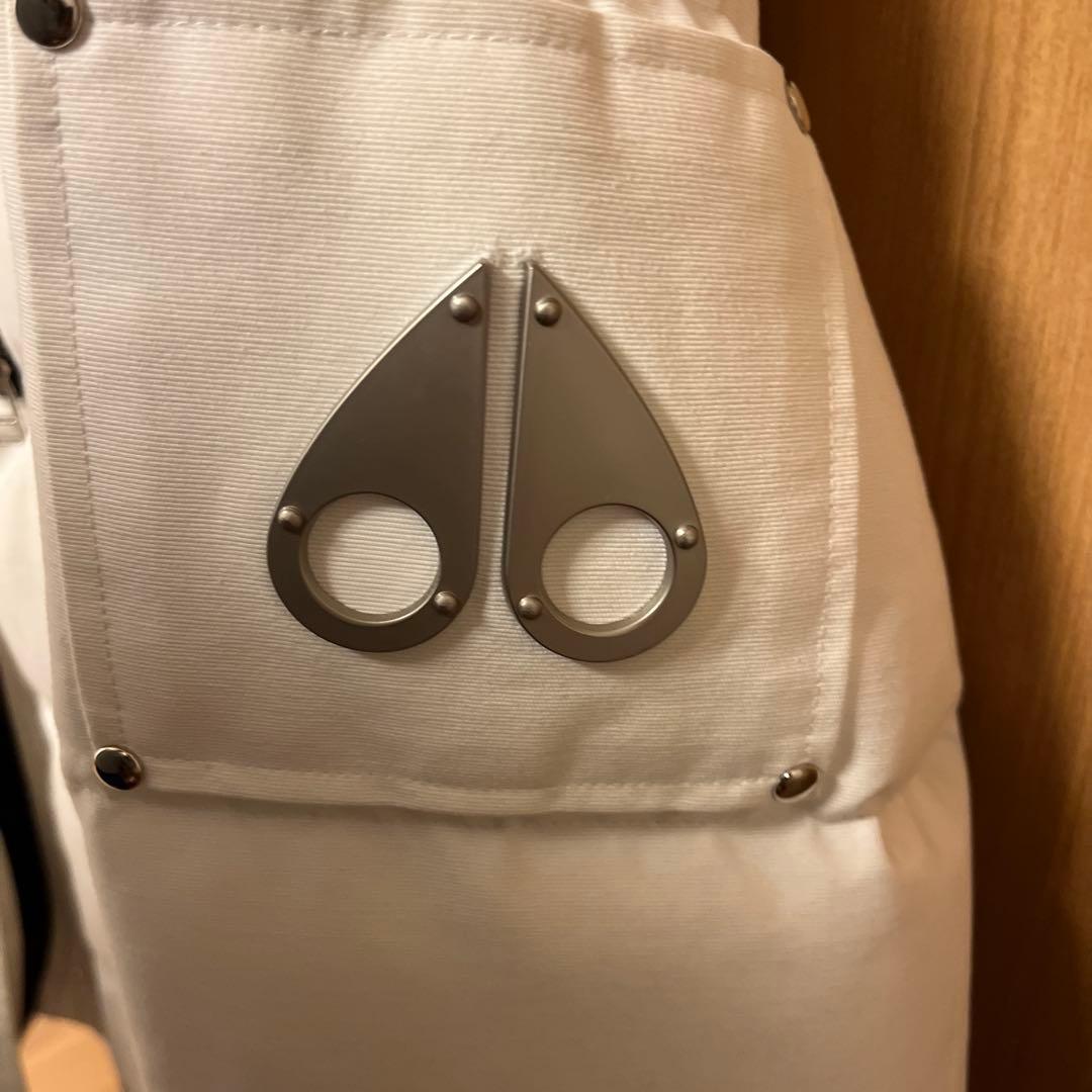 MOOSE KNUCKLES ダウンジャケット ホワイト