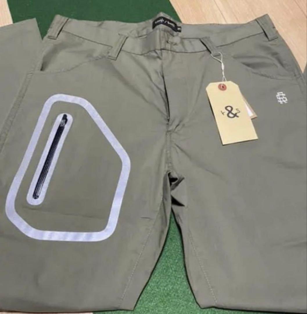 ラフ＆スウェル　パンツ　オリーブ　Ｍサイズ　新品未使用　送料無料
