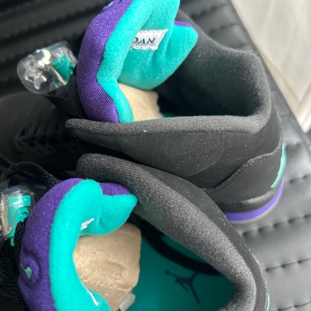 シューズ(女性用) NIKE AIR JORDAN 5 RETRO BLACK GRAPE