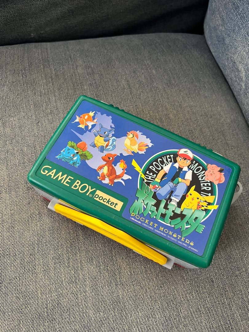 ポケットモンスター(赤/緑) ゲームボーイポケット収納ケース