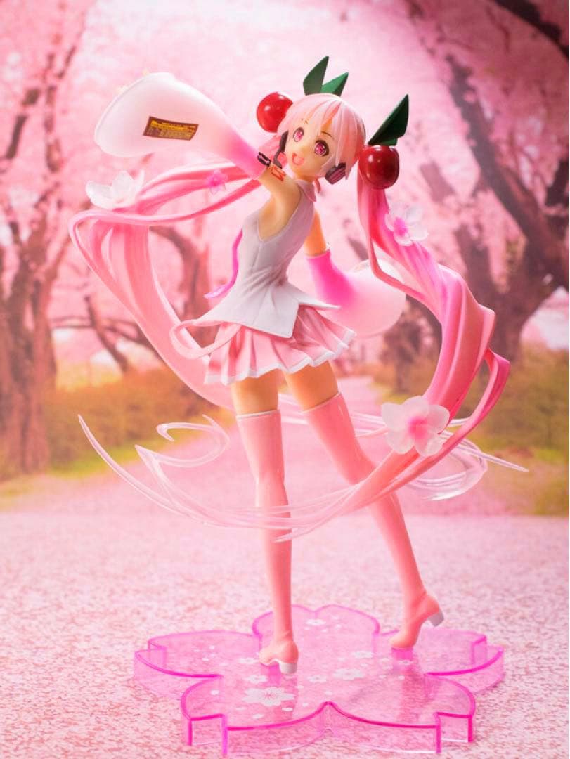 初音ミク 初音ミク＆桜ミク 描き下ろしマルチクロス