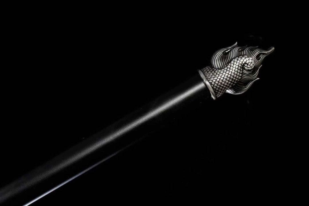 震龍啓明 分割式模造槍 造刀 鑑賞用 武具 舞踊刀 古兵器