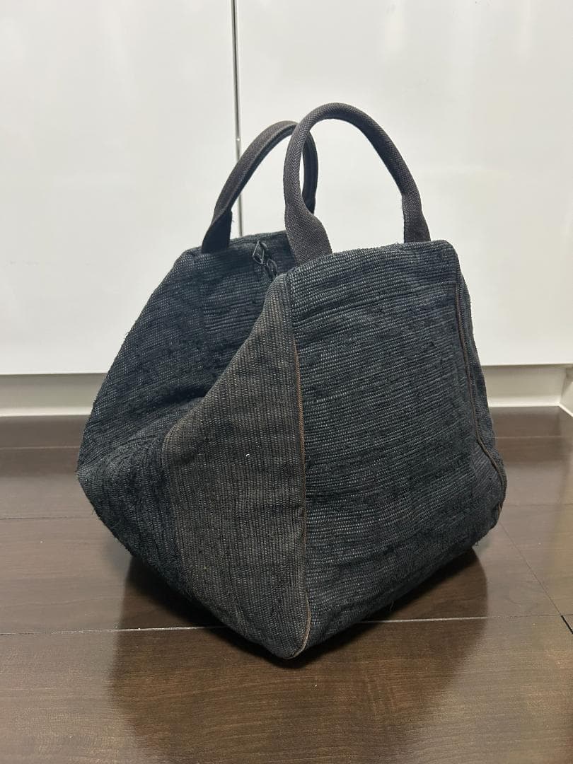 ゆずりは★野崎弘子さんの裂き織りバック