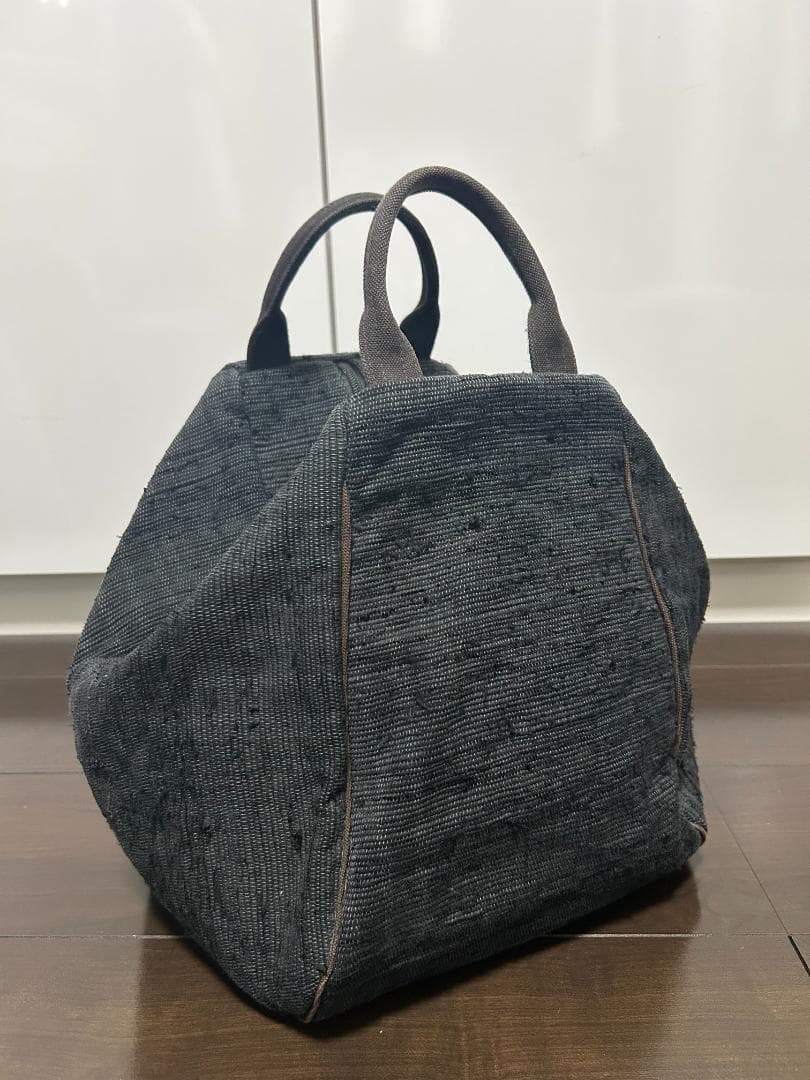 ゆずりは★野崎弘子さんの裂き織りバック