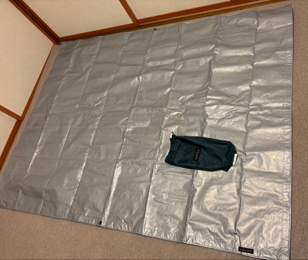 モンベル　ムーンライト3 アイボリー未使用品+専用グランドシート