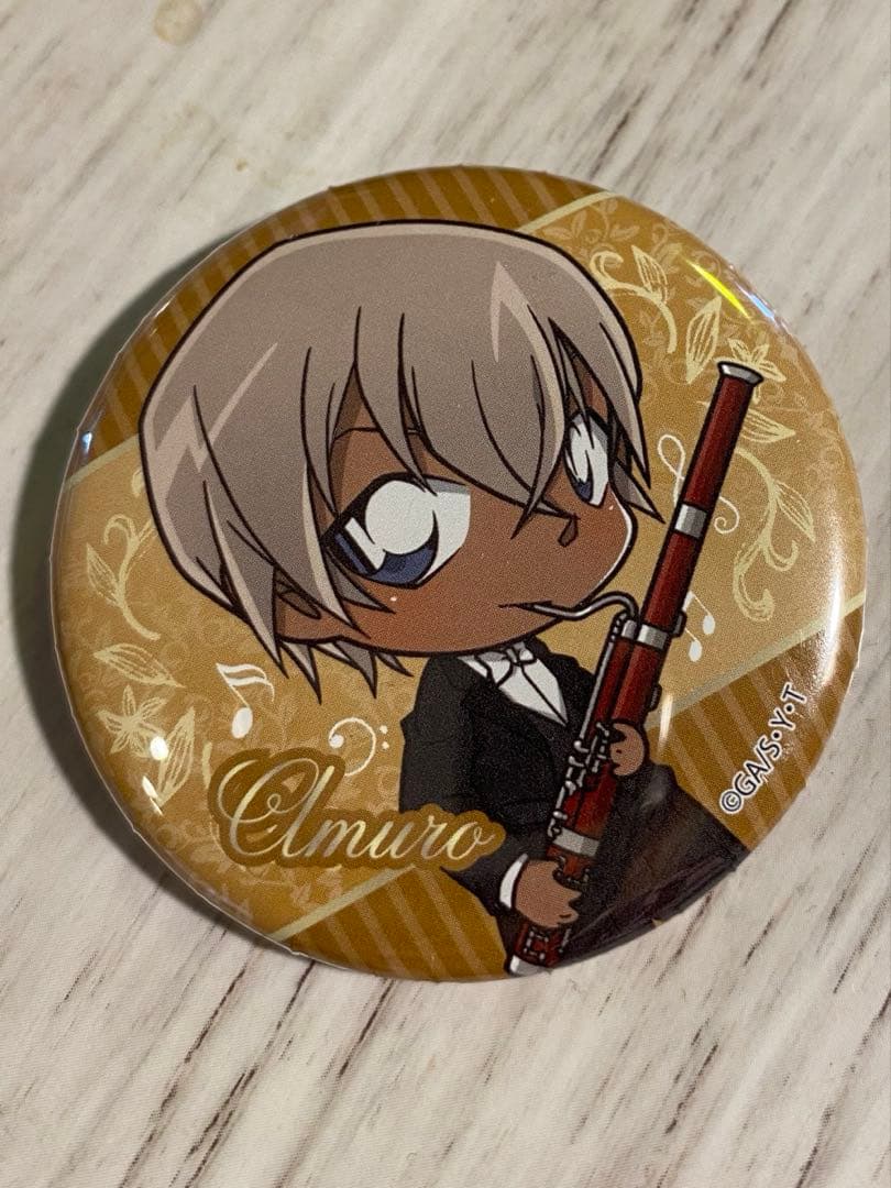 名探偵コナン コナン　コンサート 缶バッジ 安室　透　降谷零　バーボン　ギター