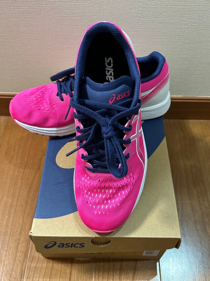 asics アシックス ターサーRP3 24.5㎝ ピンク×ネイビー