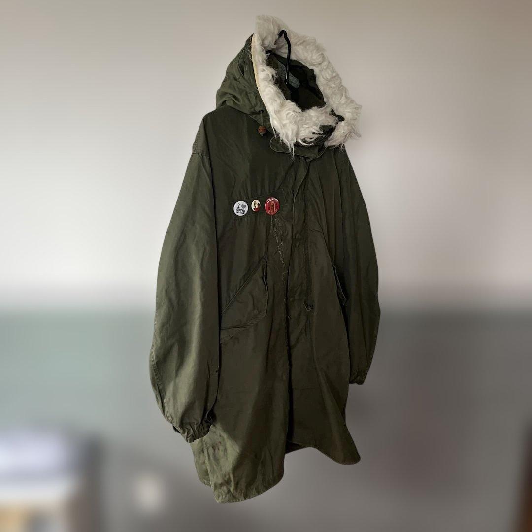 オールド ヴィンテージ 米軍実物 M65 フィッシュテール モッズコート ③