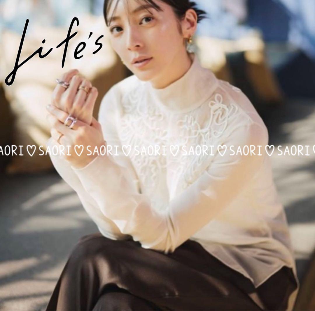 TODAYFUL【未使用に近い】Sheer Embroidery Blouse