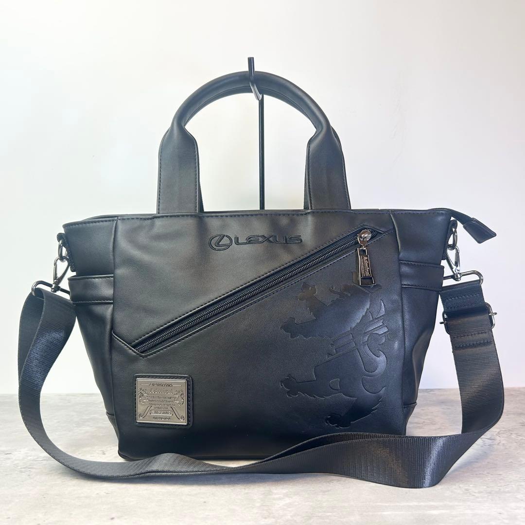 【未使用級】LEXUS Admiral コラボ ハンドバッグ 2way レザー
