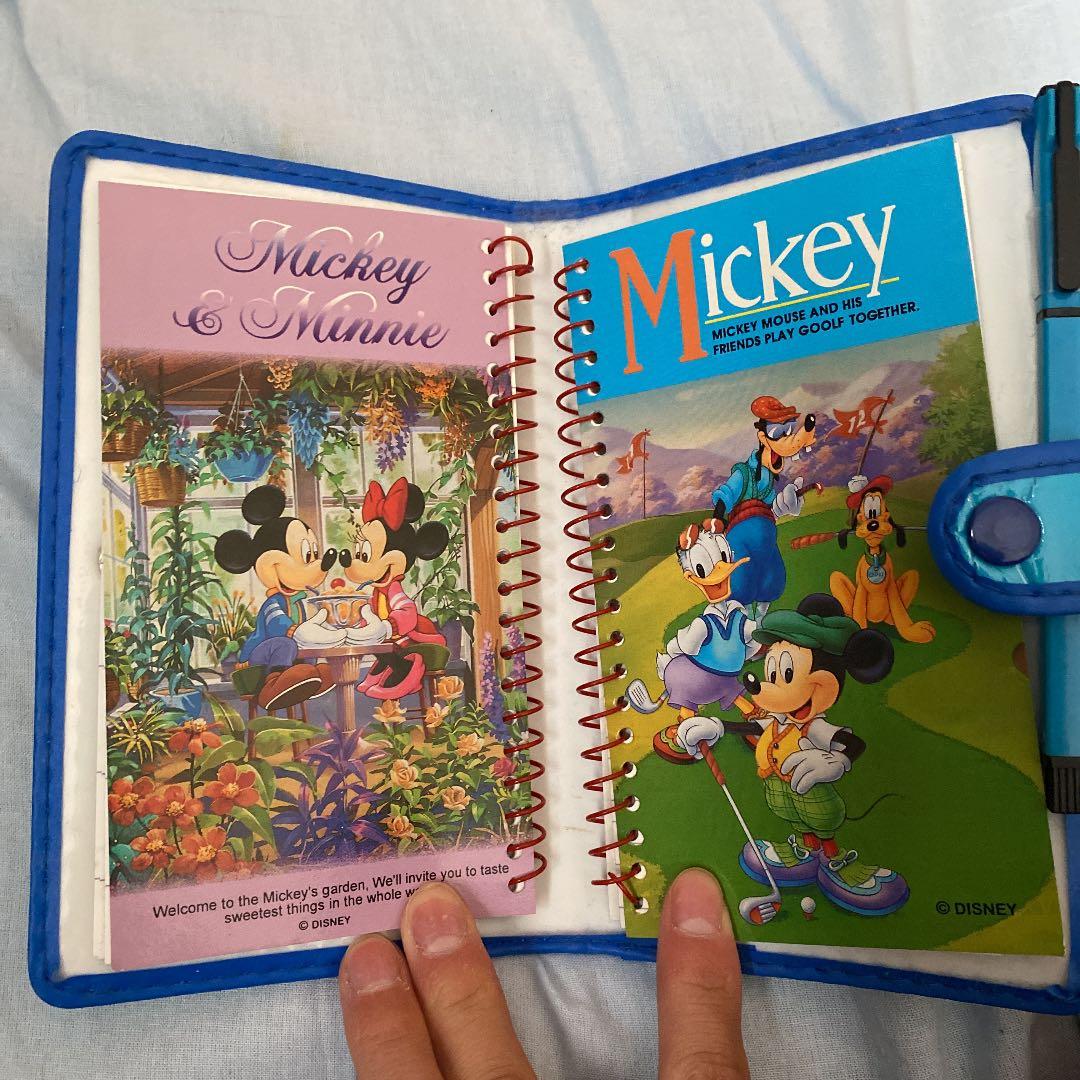 ヴィンテージ　ディズニー　スケジュール帳