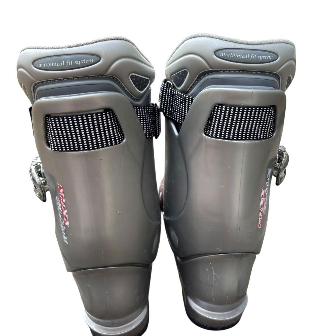 レディース　KASTLE 24〜24.5cm スキーセット　オガサカストック付