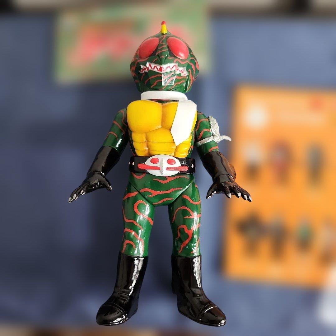 東映レトロソフビコレクション　仮面ライダー　アマゾン　メディコムトイ