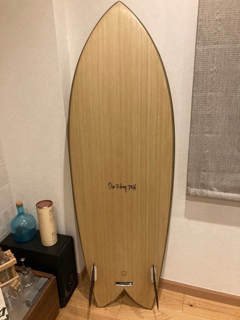 スリーウェザー Fish フィッシュ バンブースキン やや美品