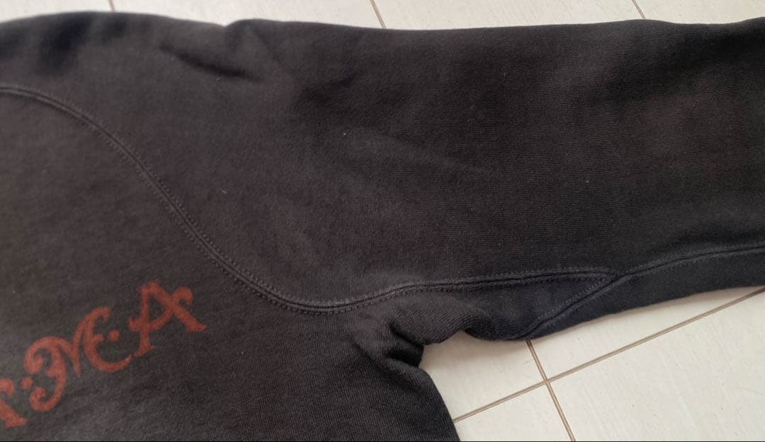 美品 deluxeware 両V フリーダムスリーブ ツートーン スウェット L