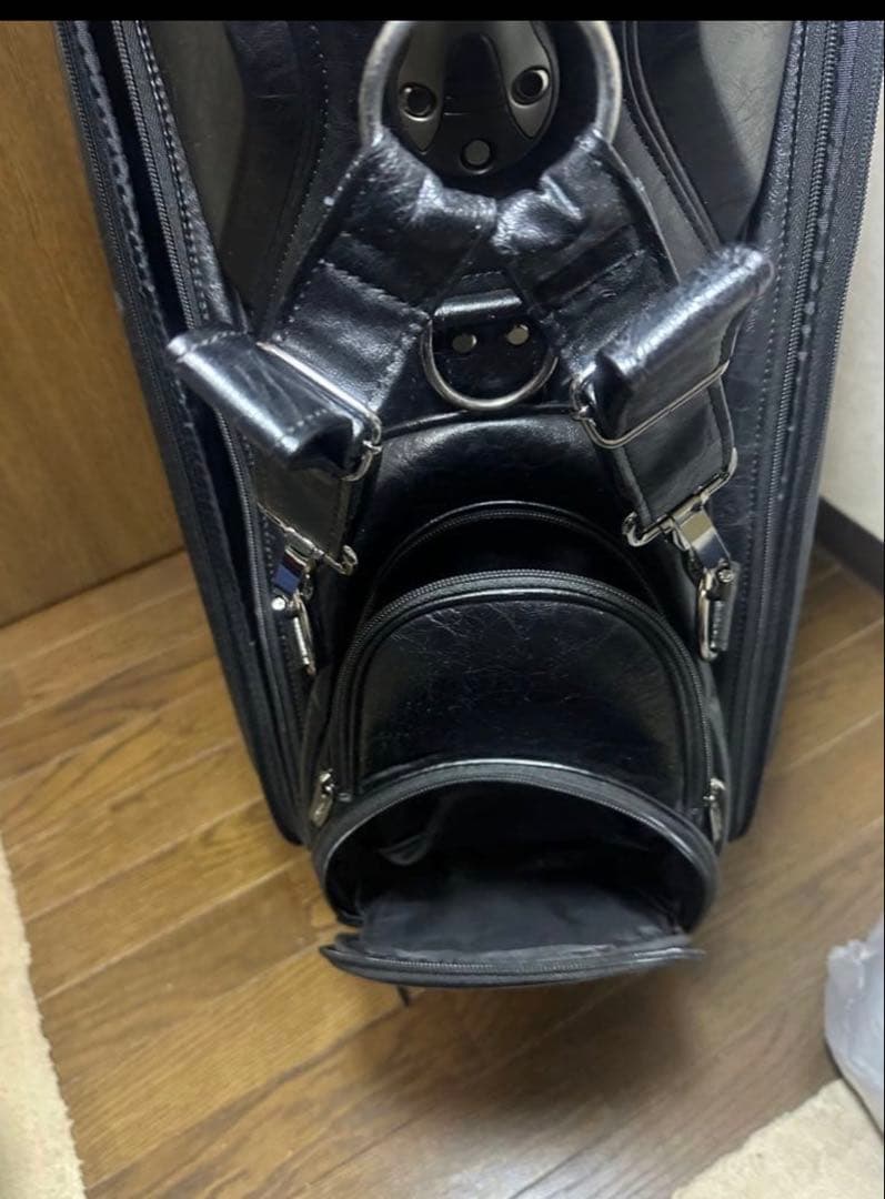 ✨️美品 Titleist ブラック キャディバッグ 9.5型 3点式ショルダー