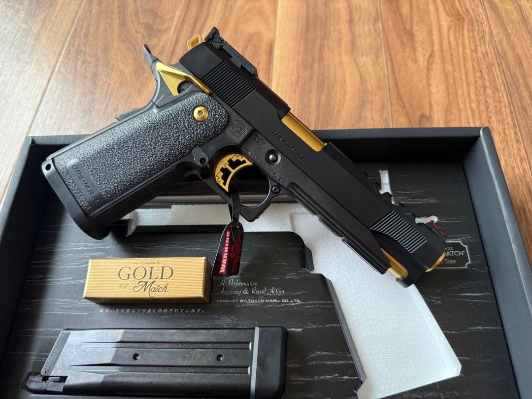 東京マルイ ハイキャパ5.1 ゴールドマッチ