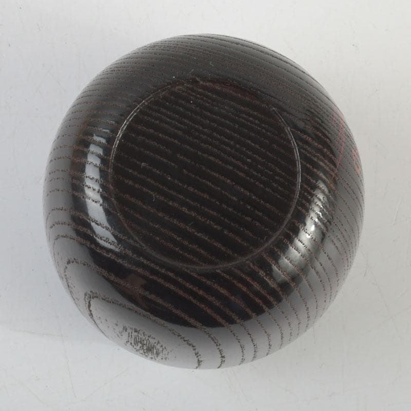 茶道具　漆塗　草渦蒔絵　棗　堀内宗完(兼中斎)極め箱　V　9499