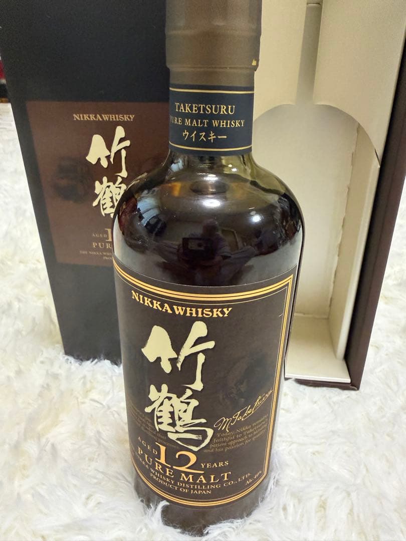 竹鶴 12年 ピュアモルトウイスキー 700ml 丸瓶