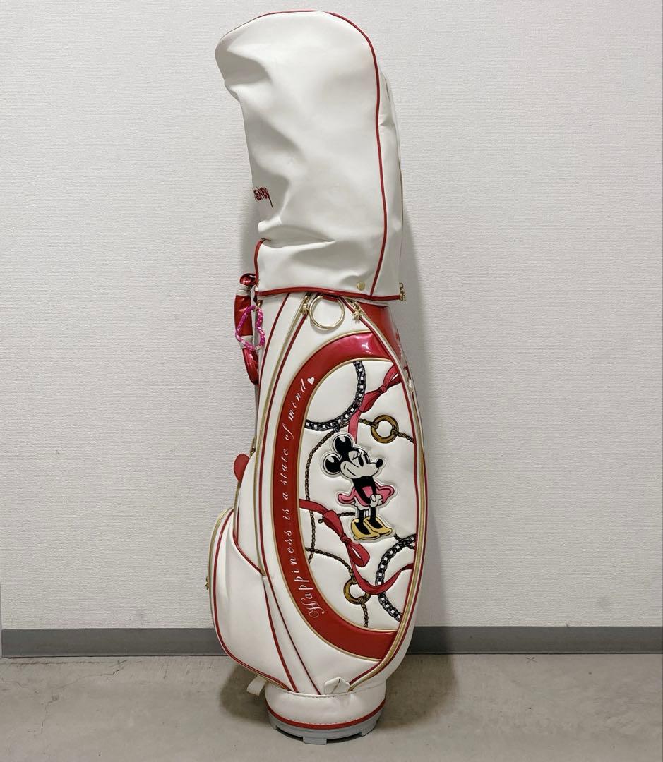 【激レア】ディズニー ミニーマウス キャディバッグ 8.5型 レディース ゴルフ