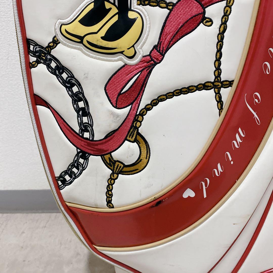 【激レア】ディズニー ミニーマウス キャディバッグ 8.5型 レディース ゴルフ