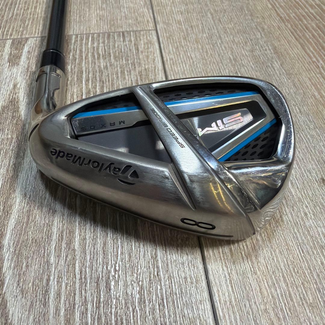 テーラーメイド　SIM MAX OSアイアン5本セット、カーボンシャフト、S