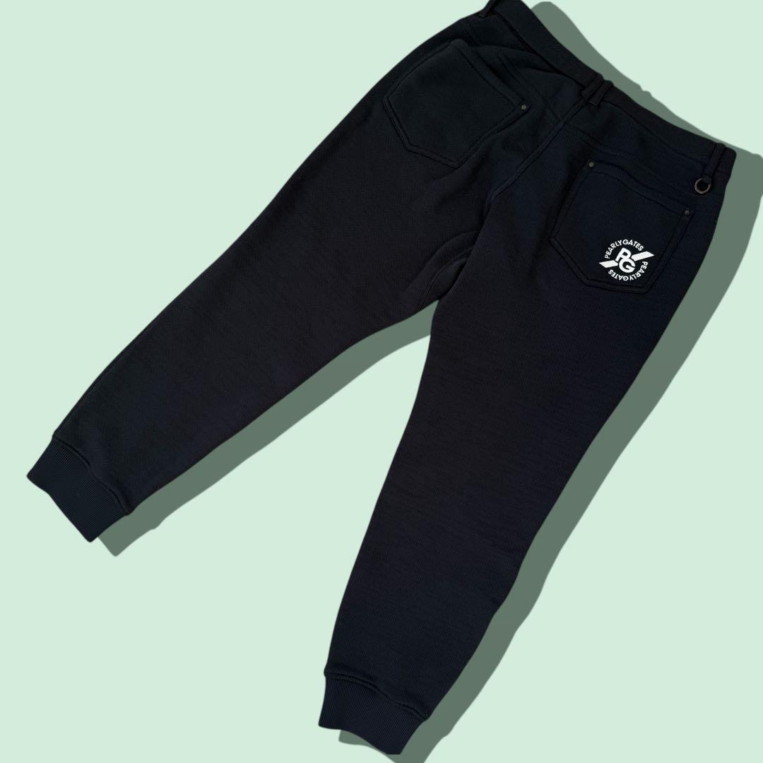 裏起毛　パーリーゲイツ　ジョガーパンツ　XL〜XXL相当 紺　ネイビー　濃紺　6